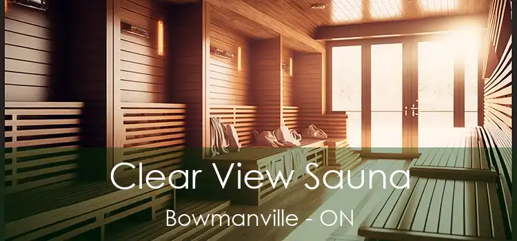  Clear View Sauna Bowmanville - ON