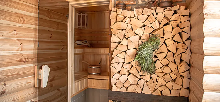 Broken Basswood Sauna Repair Services in Bowmanville, Ontario