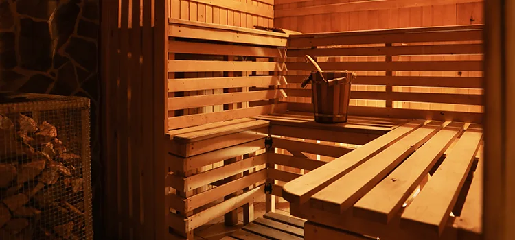 Cedar Wood Sauna Restoration and Refurbishment in Bowmanville, Ontario