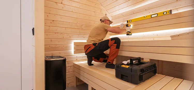 Commercial Sauna Installation in Bowmanville, ON