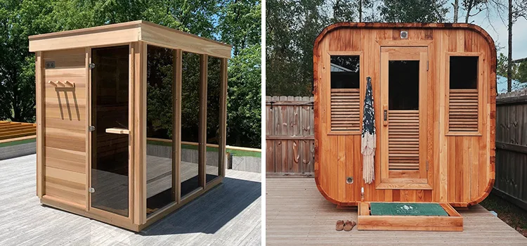Wood-Fired Cube Sauna Repair in Bowmanville, ON
