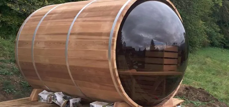 Panorama 4-Person Glass Cabin Sauna Maintenance in Bowmanville, Ontario