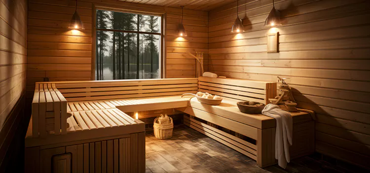 Traditional Sauna Design in Bowmanville, ON
