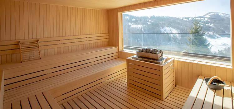 Sauna Custom Build Floor Installation Service in Bowmanville, Ontario