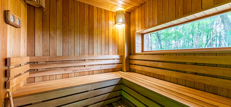 Indoor Modern Sauna Setup Services in Bowmanville, ON
