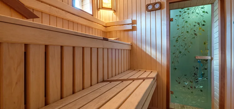 Sauna Door Handle Screw Replacement in Bowmanville, Ontario