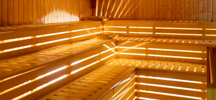 Renovation of Sauna for Gym in Bowmanville, Ontario