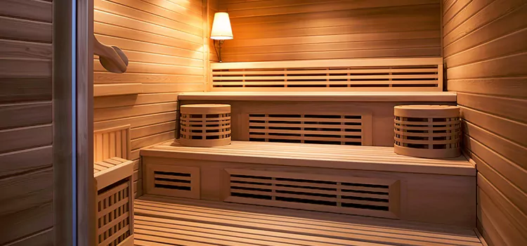 Outdoor Sauna Setup in Bowmanville, ON