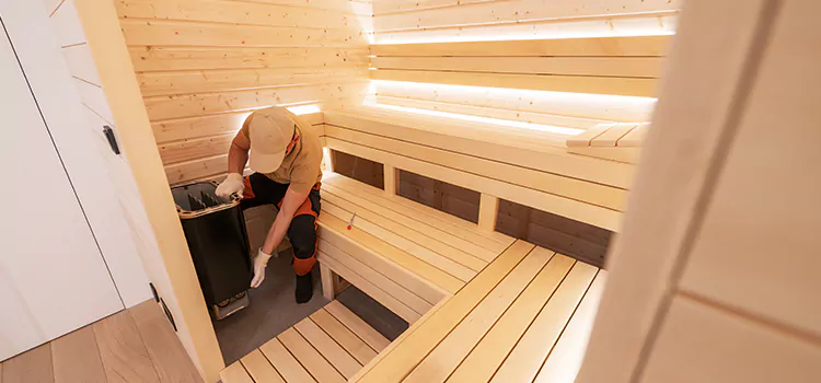 Spa-grade Sauna Installation With Top-quality Materials in Bowmanville, Ontario