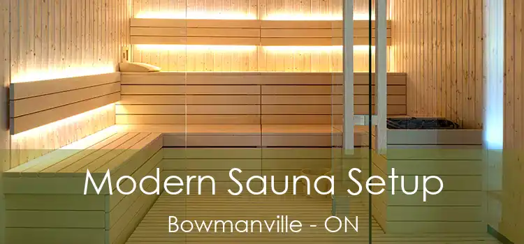  Modern Sauna Setup Bowmanville - ON