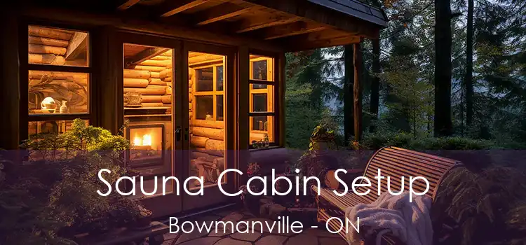  Sauna Cabin Setup Bowmanville - ON