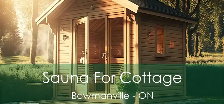  Sauna For Cottage Bowmanville - ON