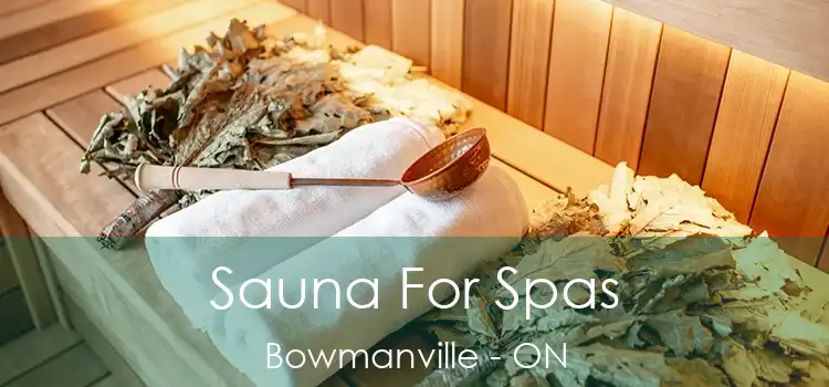  Sauna For Spas Bowmanville - ON