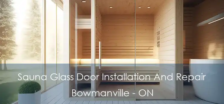  Sauna Glass Door Installation And Repair Bowmanville - ON